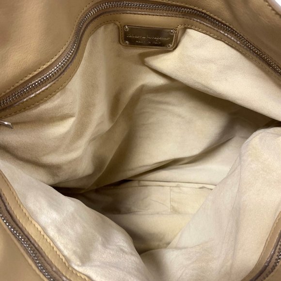 Salvatore Ferragamo Kayla Nappa Kid Desert Hobo Bag - Picture 2 of 11